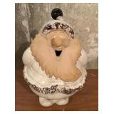 10" ceramic gnome figure