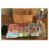 Richard Simmons exercise program with VHS tapes