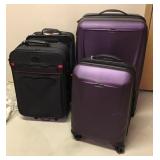 4 pieces of luggage