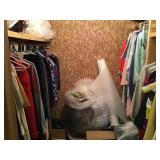 Contents of cedar closet