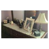 Contents on top of dresser