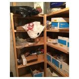 Contents of closet (mainly kitchen ware)