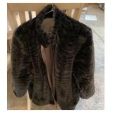 Faux fur jacket