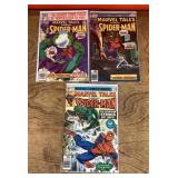 3 Marvel Tales Spider-Man comic books