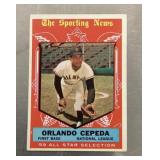 1959 Topps Orlando Cepeda baseball card