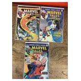3 Marvel Tales Spider-Man comic books