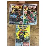 3 Marvel Tales Spider-Man comic books