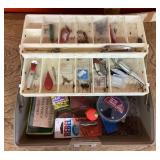 Tackle box and contents