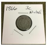 1866 3-cent nickel