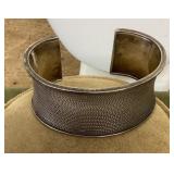 Sterling cuff bracelet