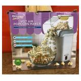 Hot air popcorn maker
