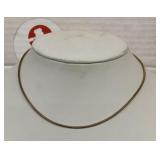 14k gold flex chain necklace