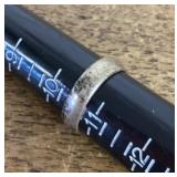 Menï¿½s sterling silver ring