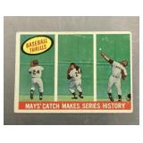 1959 Topps Willie Mays baseball card