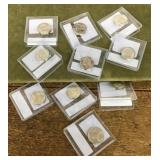 10 nickels --appear to be proof