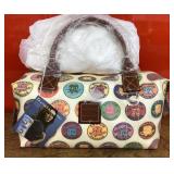 NEW Dooney and Bourke purse --medallion pattern