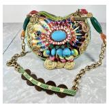 Mary Frances embellished hard shell bag