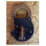 Padlock with key