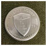 240 grains .999 silver coin