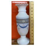 Antique Bristol glass vase