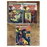 3 Marvel Tales Spider-Man comic books