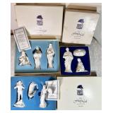 Boehm First Noel 9-pc bisque porcelain nativity