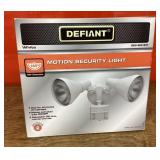Motion security light