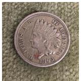 1863 Indian head penny error?