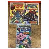 3 Marvel Tales Spider-Man comic books