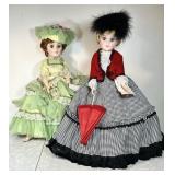 Madame Alexander 21" dolls--Monet & Morisot