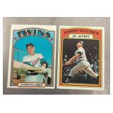 2 Harmon Killebrew baseball cards