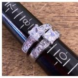 2 Tusk stainless steel rings --size 9