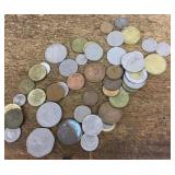 8 ounces foreign coins