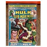 Marvel Superheroes Hulk comic book