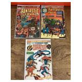 3 Fantastic Four comic books