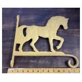 Cast-iron architectural horse