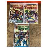 3 Marvel Tales Spider-Man comic books