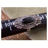 Broken sterling silver ring