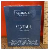 Marquis by Waterford leather coaster set