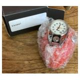 Motorcycle gas tank clock