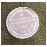 1/4 oz. .999 silver coin