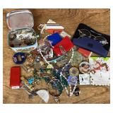 Costume jewelry, tokens, key chain, etc.