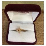 14k gold plated ring