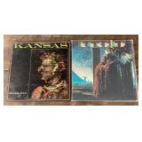 Kansas 2 LP lot