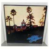 Eagles LP with poster