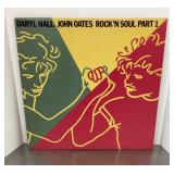 Hall & Oates LP with poster
