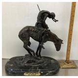 "End of the Trail" sculpture by James Earle Fraser