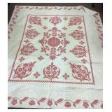 Cross stitch quilt 94 x 82"