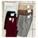 7 pair NEW WITH TAGS Talbots pants Size 8 & 8p