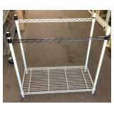 Metal rack 18 x 36 x 34" tall